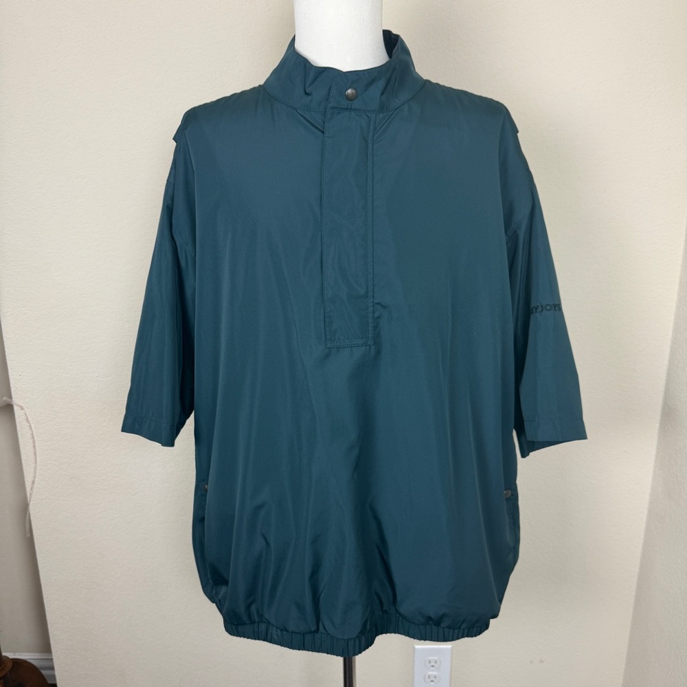 DRYJOYS By Footjoy Mens Pull Over 100% Polyester Golf Jacket | Size XXL